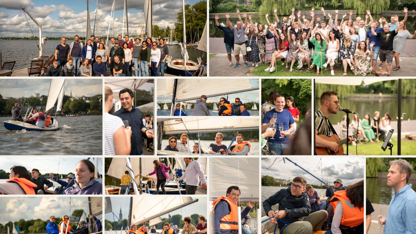 Das Toptranslation-Team bei gemeinsamen Events in Hamburg